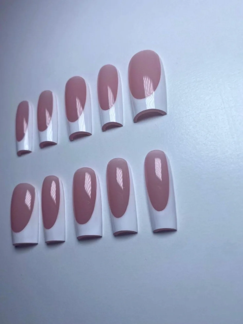 French Tip Press ons